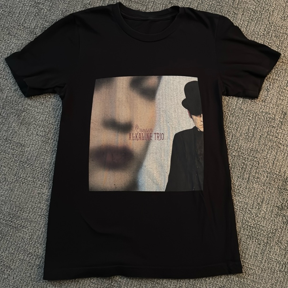 Alkaline trio crimson shirt